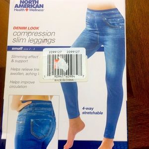 Compression slim leggings
